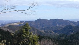 大築山からの大高取山