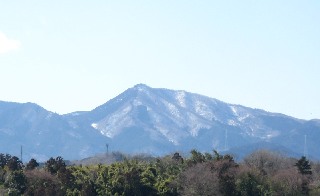 嵐山町からの笠山