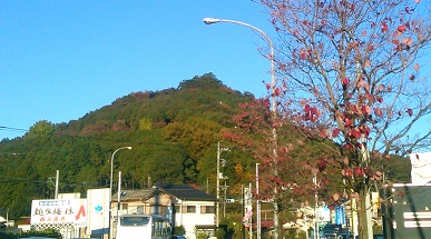 弘法山下バス停付近からの弘法山