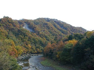 小鹿野町奈倉橋から