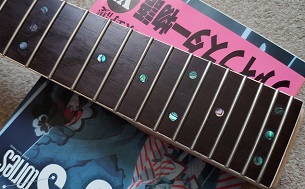 フレット打ち込み