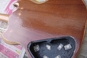 サンディングシーラー塗布