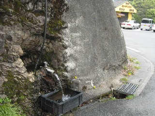 鎌北湖の湧水