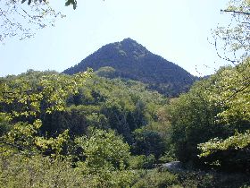 仙元名水付近からの西ノ入仙元山